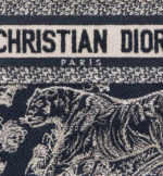 MINI DIOR BOOK TOTE PHONE BAG Blue Toile de (13 x 18 x 5 cm).