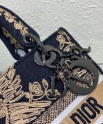 Dior Lady D-Lite Bag Black. - Image 7