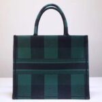 Dior Book Tote Bag  Check Canvas. - Image 5