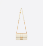 30 MONTAIGNE BAG WITH CHAIN Latte Calfskin. - Image 5