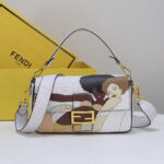 2 color handmade illustration bag. - Image 4