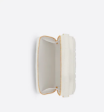 DIOR CARO BOX BAG Latte  Calfskin. - Image 4