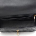 Mini Top Handle Flap in Black. - Image 5