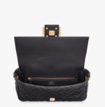 Baguette Black leather bag. - Image 4