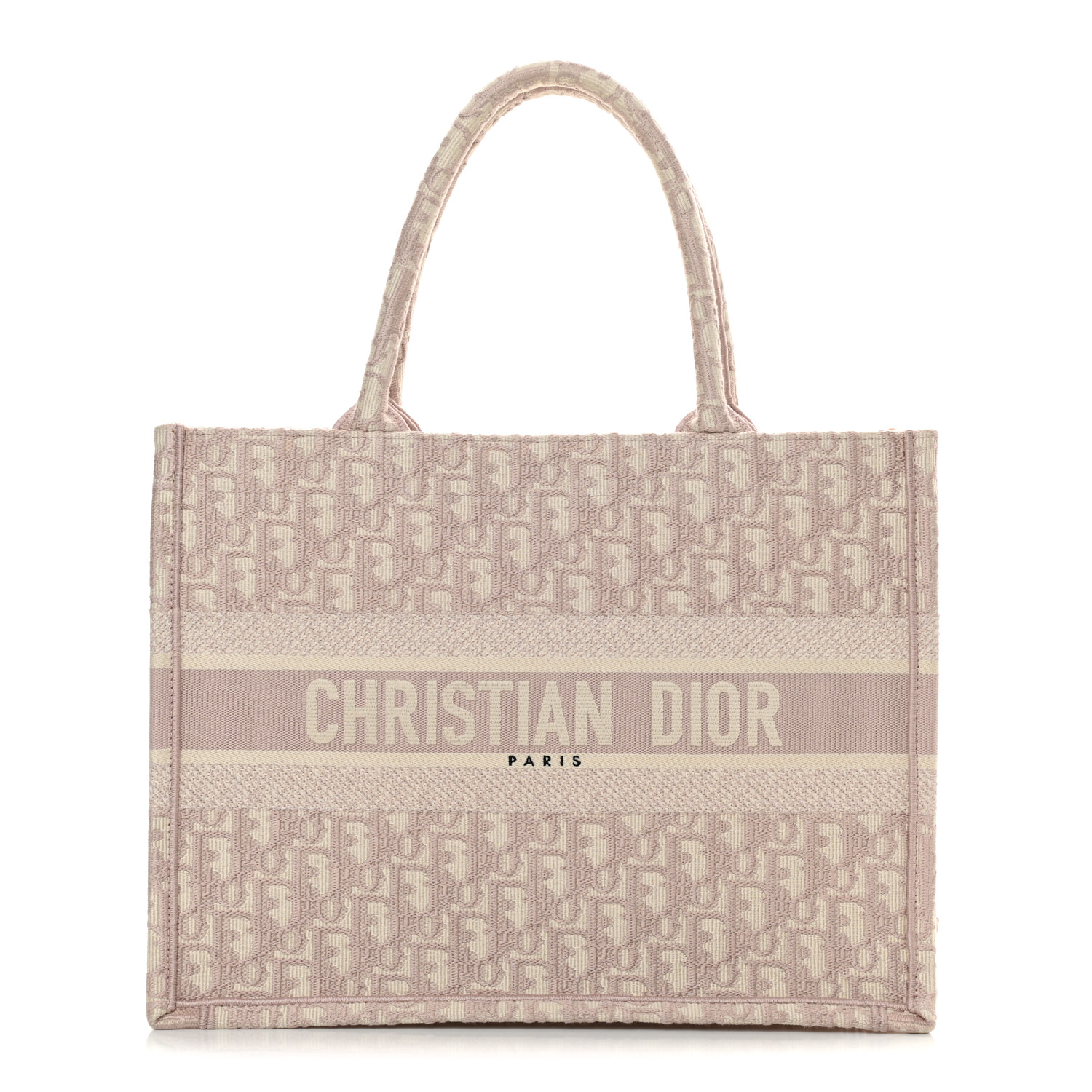 2C7AD9FF-0B4A-6C5B-4D96-A9758E9F7352-1 CHRISTIAN DIOR Book Tote Rose Des Vents. - Image 1