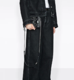 DIOR CARO BOX BAG Black  Calfskin.