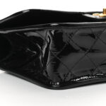 Small Top Handle Flap Black. - Image 10