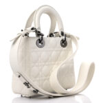 CHRISTIAN  Small My  Lady Dior White. - Image 3
