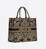 LARGE DIOR BOOK TOTE Black and White (42 x 35 x 18.5 cm). - Image 3