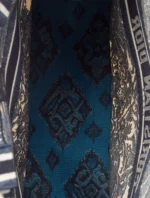 CHRISTIAN DIOR Large Palms Book Tote.