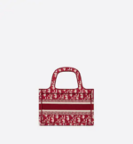 MINI DIOR BOOK TOTE Burgundy Dior (22.5 x 15 x 6 cm). - Image 2