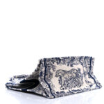 CHRISTIAN DIOR Canvas   Toile  Book Tote Blue.