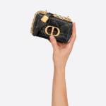 MICRO DIOR CARO BAG Black.