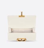 30 MONTAIGNE BAG Latte Box Calfskin. - Image 4