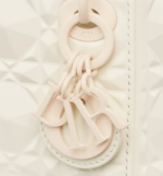MICRO LADY DIOR BAG Latte with Diamond Motif. - Image 4