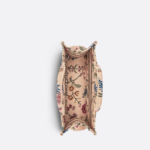 DIOR BOOK TOTE Natural   with Dior  (36 x 27.5 x 16.5 cm).