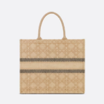 LARGE DIOR BOOK TOTE  (42 x 35 x 18.5 cm).