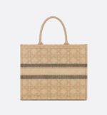 LARGE DIOR BOOK TOTE  (42 x 35 x 18.5 cm).