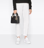 SMALL LADY DIOR MY BAG Black. - Image 3