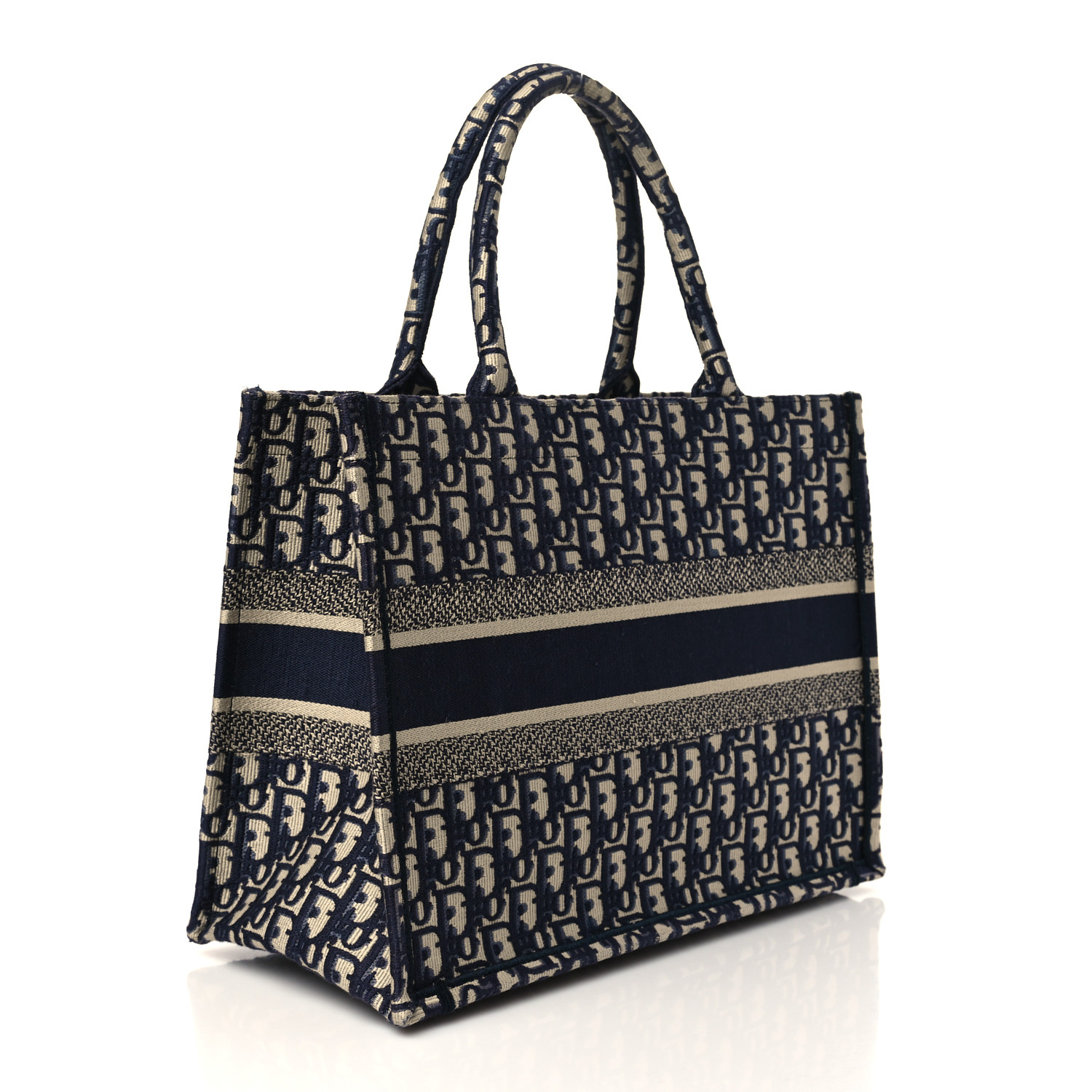 93A1C4D6-5341-D8DF-D239-ACF9816C47A8-1 CHRISTIAN DIOR Book Tote Blue. - Image 1
