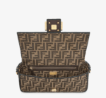 Baguette Jacquard FF fabric bag. - Image 4