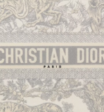 LARGE DIOR BOOK TOTE Gray Toile de (42 x 35 x 18.5 cm).