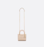 MINI LADY DIOR BAG Aesthetic  Calfskin. - Image 3