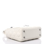 CHRISTIAN  Small My  Lady Dior White. - Image 2