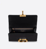 30 MONTAIGNE BAG Black Box Calfskin. - Image 5