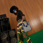 Mini tote bag with  G. - Image 9