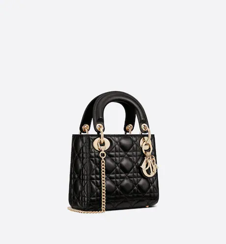 B0D5E9A3-37EE-6F54-522D-13E3506FAC14-1 MINI LADY DIOR BAG Black. - Image 1