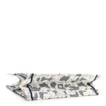 CHRISTIAN DIOR Large Around The World Book Tote Blue. - Image 4