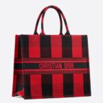 Dior Book Tote Bag  Check Canvas. - Image 4