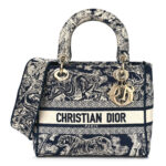 CHRISTIAN DIOR Toile   Lady D-Lite Blue.