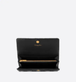 DIOR CARO WALLET Black. - Image 2
