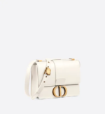 30 MONTAIGNE BAG Latte Box Calfskin. - Image 2