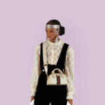 mini top handle bag. - Image 11