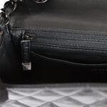 Mini Flap Bag SO Black  Black Hardware for MR. - Image 3