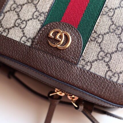 mini shoulder bag 602576 Dark Coffee.