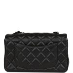 Mini Flap Bag SO Black  Black Hardware for MR. - Image 8