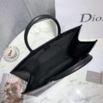 Dior Book Tote Bag In Black Smooth Calfskin. - Image 3