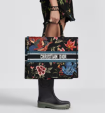 LARGE DIOR BOOK TOTE Black (42 x 35 x 18.5 cm). - Image 5