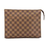 Damier Ebene Clutches Brown. - Image 6