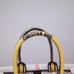 Dior Book Tote Bag In ed Geometric Canvas. - Image 7