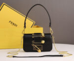 6 color gold pin cowhide bag. - Image 6